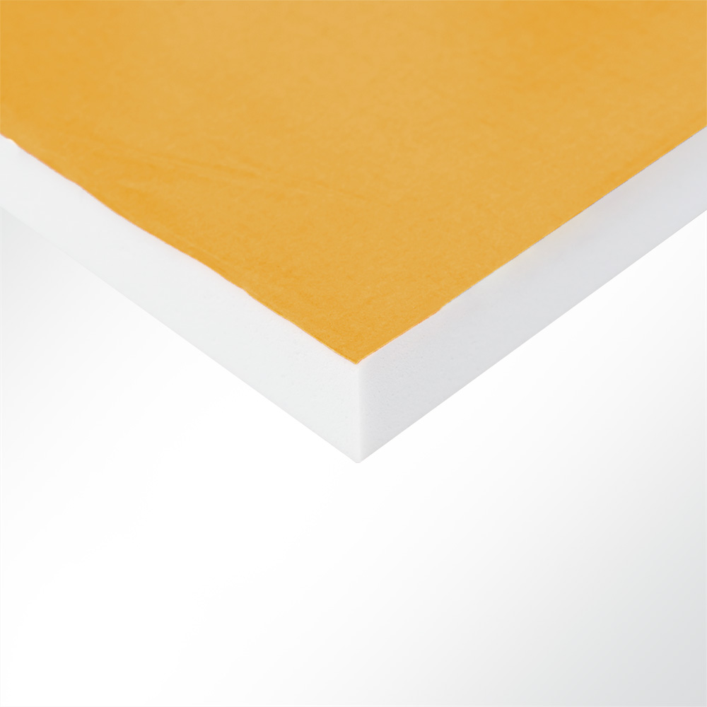 Artikelbild Schallabsorber Basotect® 100x50x3cm weiß selbstklebend 45° Fase Schallschutz Schalldämmung für Wand und Decke