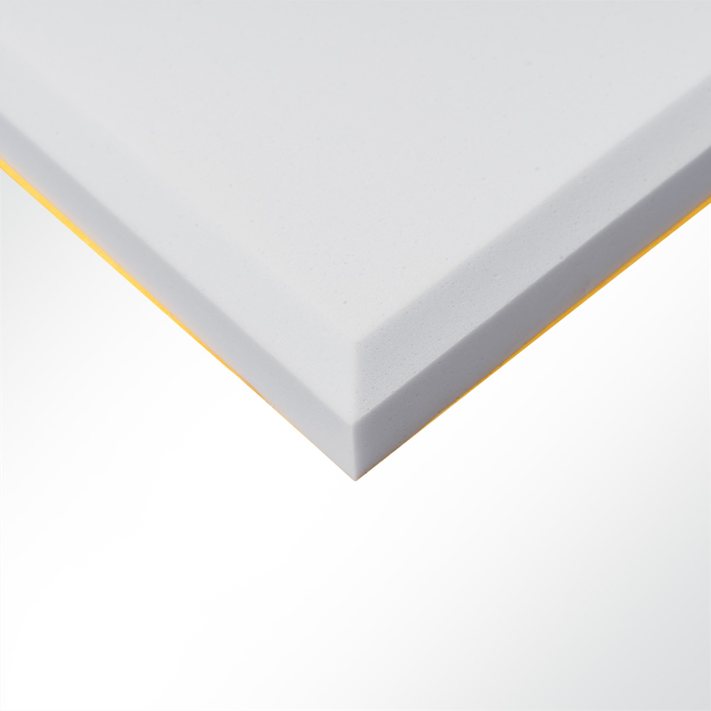 Artikelbild Schallabsorber Basotect® 100x50x3cm hellgrau selbstklebend 45° Fase Schallschutz Schalldämmung für Wand und Decke