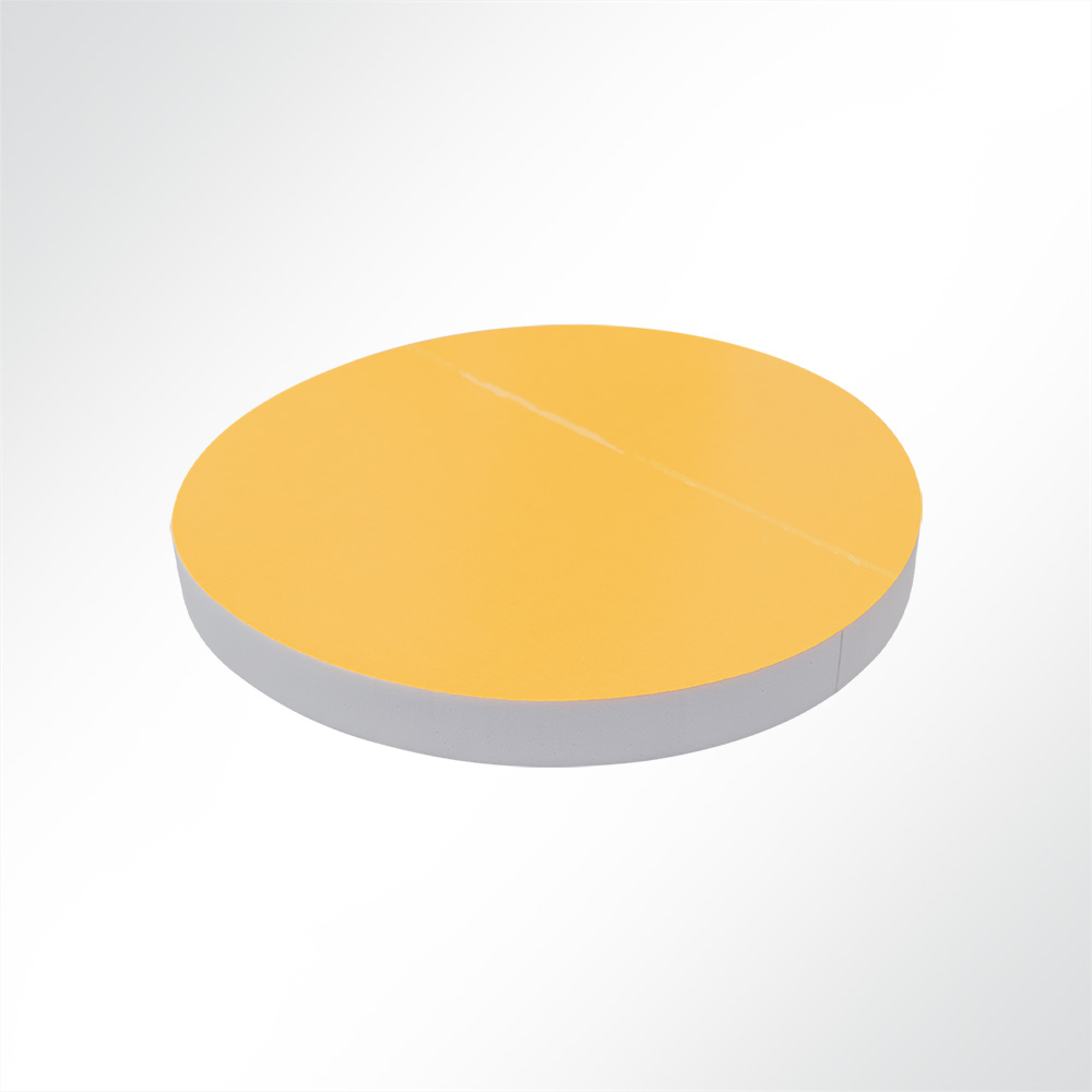 Artikelbild Schallabsorber Kreis aus Basotect® hellgrau Ø 50cm Stärke 5cm selbstklebend Schallschutz Schalldämmung