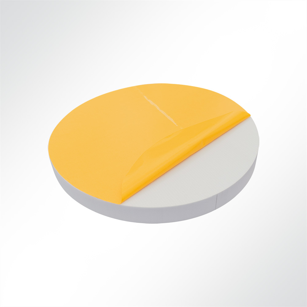 Artikelbild Schallabsorber Kreis aus Basotect® hellgrau Ø 50cm Stärke 5cm selbstklebend Schallschutz Schalldämmung