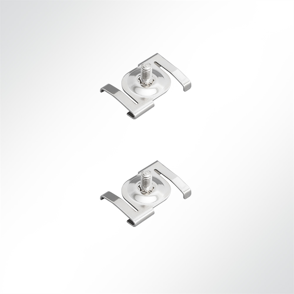 Artikelbild QP Deckenclips für Rasterdecken mit Abhängeset 2x Spirale