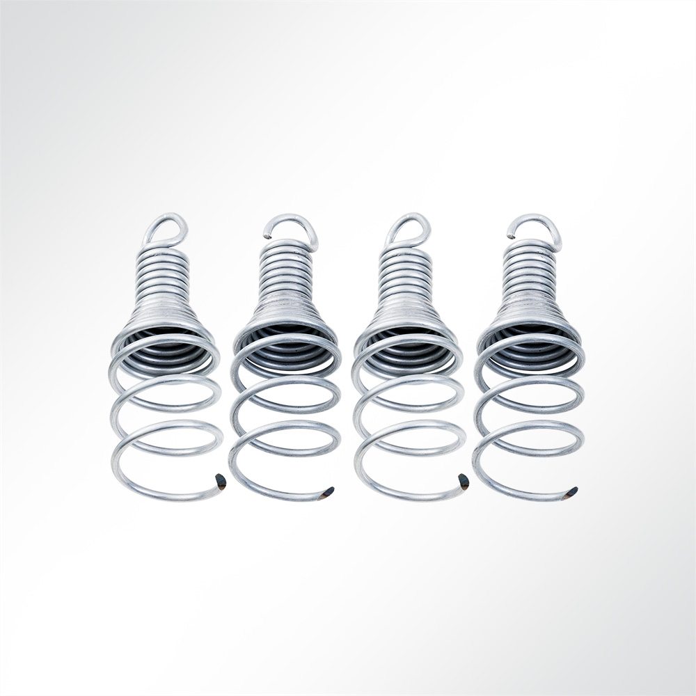 Artikelbild QP Deckenclips für Rasterdecken mit Abhängeset 4x Spirale