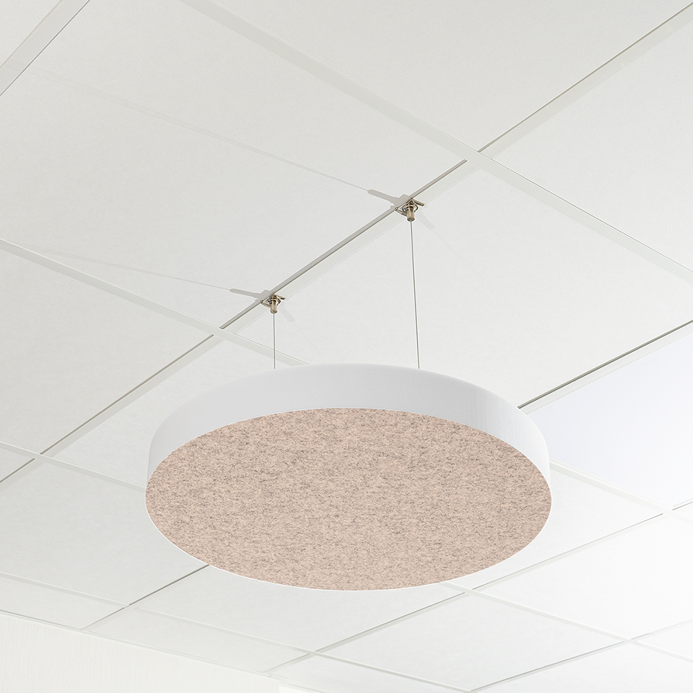 Artikelbild QP Schallabsorber Basotect® Kreis 600mm Camira Blazer St Andrews mit Abhängeset