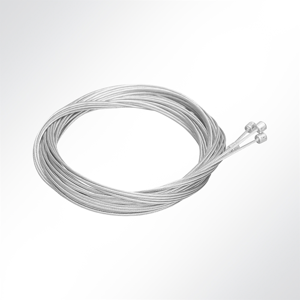 Artikelbild QP Abhängeset 4-fach für Akustikelemente mit Nutenstein M5 Drahtseil Ø1mm 2m