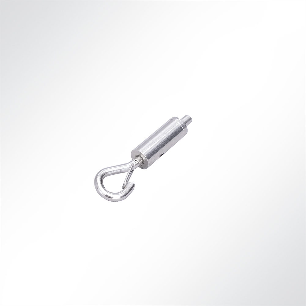 Artikelbild QP Vierfaches Abhängeset mit Gripper-Karabinerhaken, Seil, Deckenbefestigung