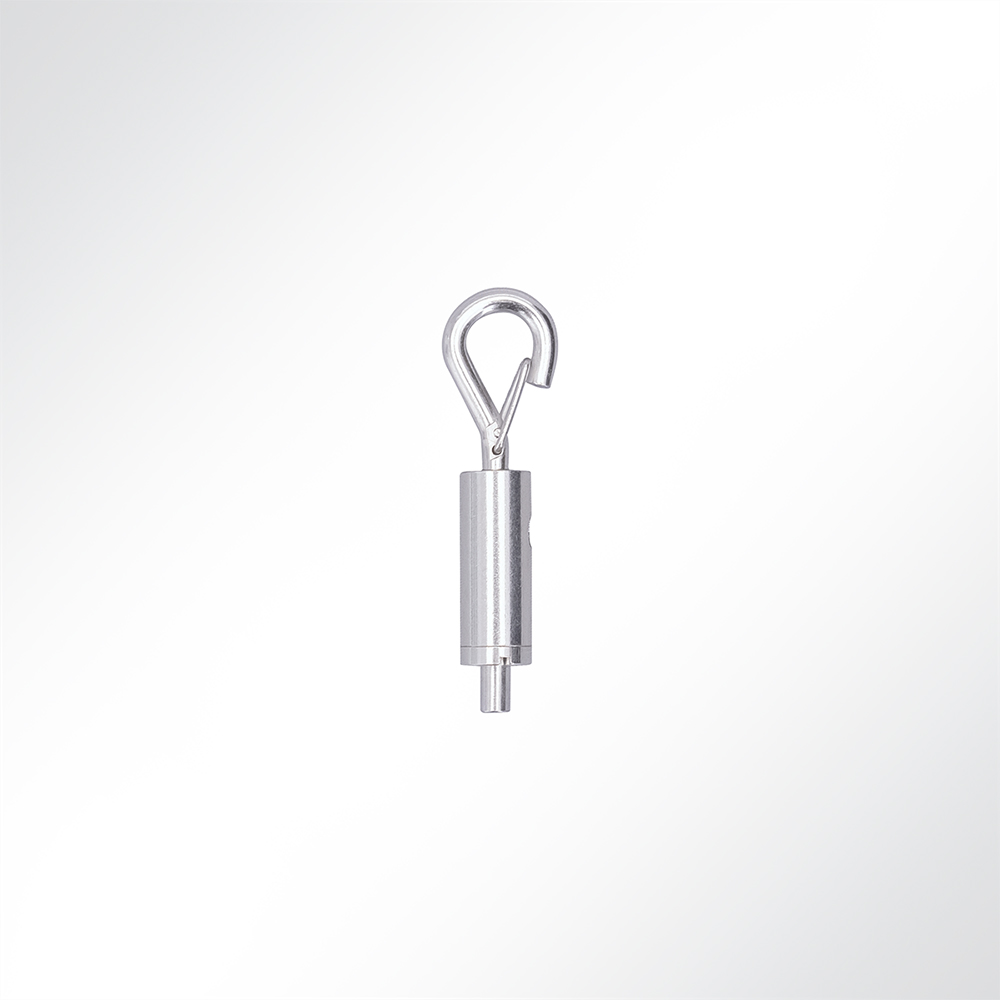 Artikelbild QP Einfaches Abhängeset mit Gripper-Karabinerhaken, Seil, Deckenbefestigung