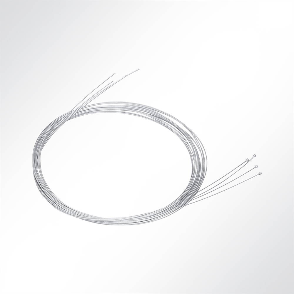 Artikelbild QP Abhängeset 1-fach für Schallabsorber mit Nutenstein M5 Drahtseil Ø1mm 2m