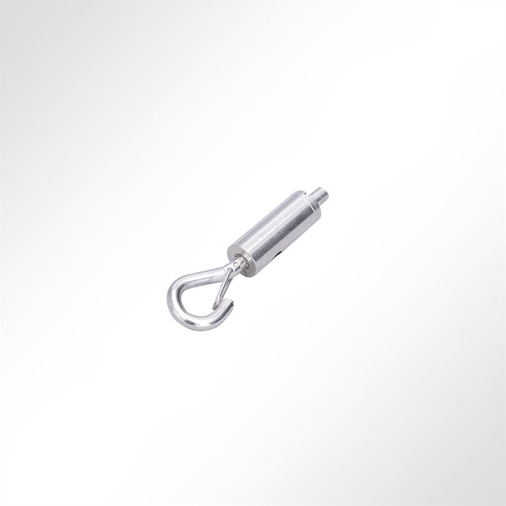 Artikelbild QP Abhängeset 2-fach für Akustikabsorber mit Nutenstein M5 Drahtseil Ø1mm 2m