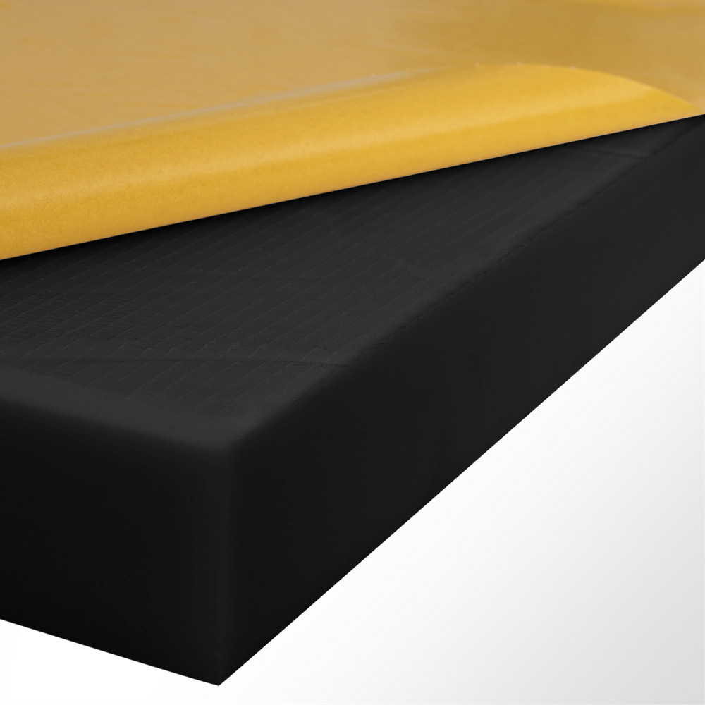 Artikelbild Schallabsorber Basotect® 100x50x5cm schwarz Dark EcoBalanced selbstklebend Schallschutz Schalldämmung Akustikschaumstoff für Wand und Decke