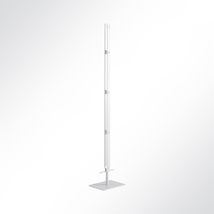 QP Akustikpaneele-Ständer für 4 Single Paneele horizontal ohne Rollen