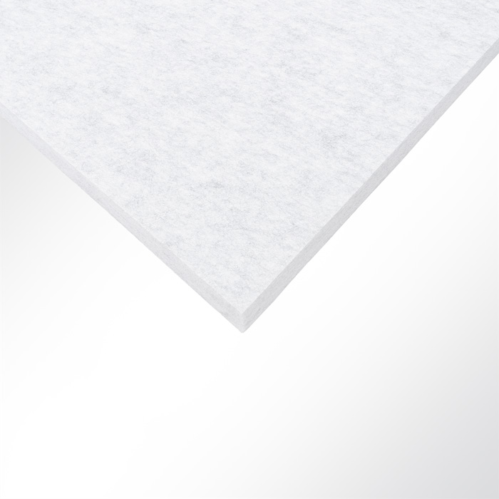 Bluefiber PAD PET Vlies Akustik Absorber 2500g/m² 50mm B1 hellgrau marmor