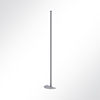 Vorschau QP Akustikpaneele Pole-Mode Stange Ø4cm Höhe 180cm 1/2 Fuß Ø34cm Weiß 9003 Grau 7035
