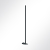 Vorschau QP Akustikpaneele Pole-Mode Stange Ø4cm Höhe 180cm 1/2 Fuß Ø34cm Weiß 9003 Schwarz 7016