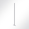 Vorschau QP Akustikpaneele Pole-Mode Stange Ø4cm Höhe 180cm Fuß L: 34cm Schwarz 7016 Grau 7035