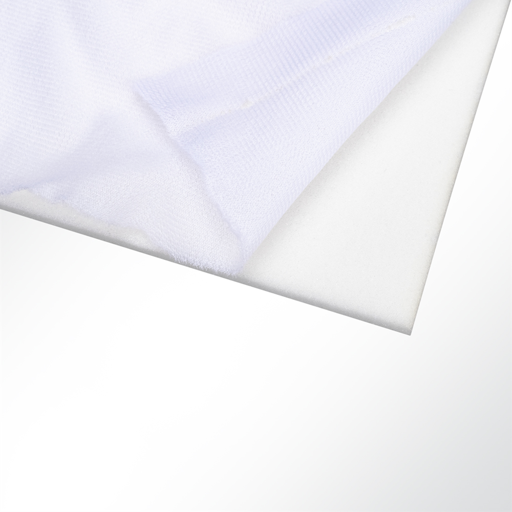 Artikelbild Auto Schaumstoff RG 40 weiß 10mm einseitig kaschiert weiß Breite 150cm