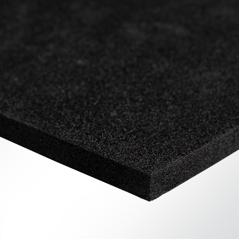 Artikelbild Plastazote® LD29 Polyethylen PE Schaumstoff Hartschaumstoff schwarz 1000x500x50mm