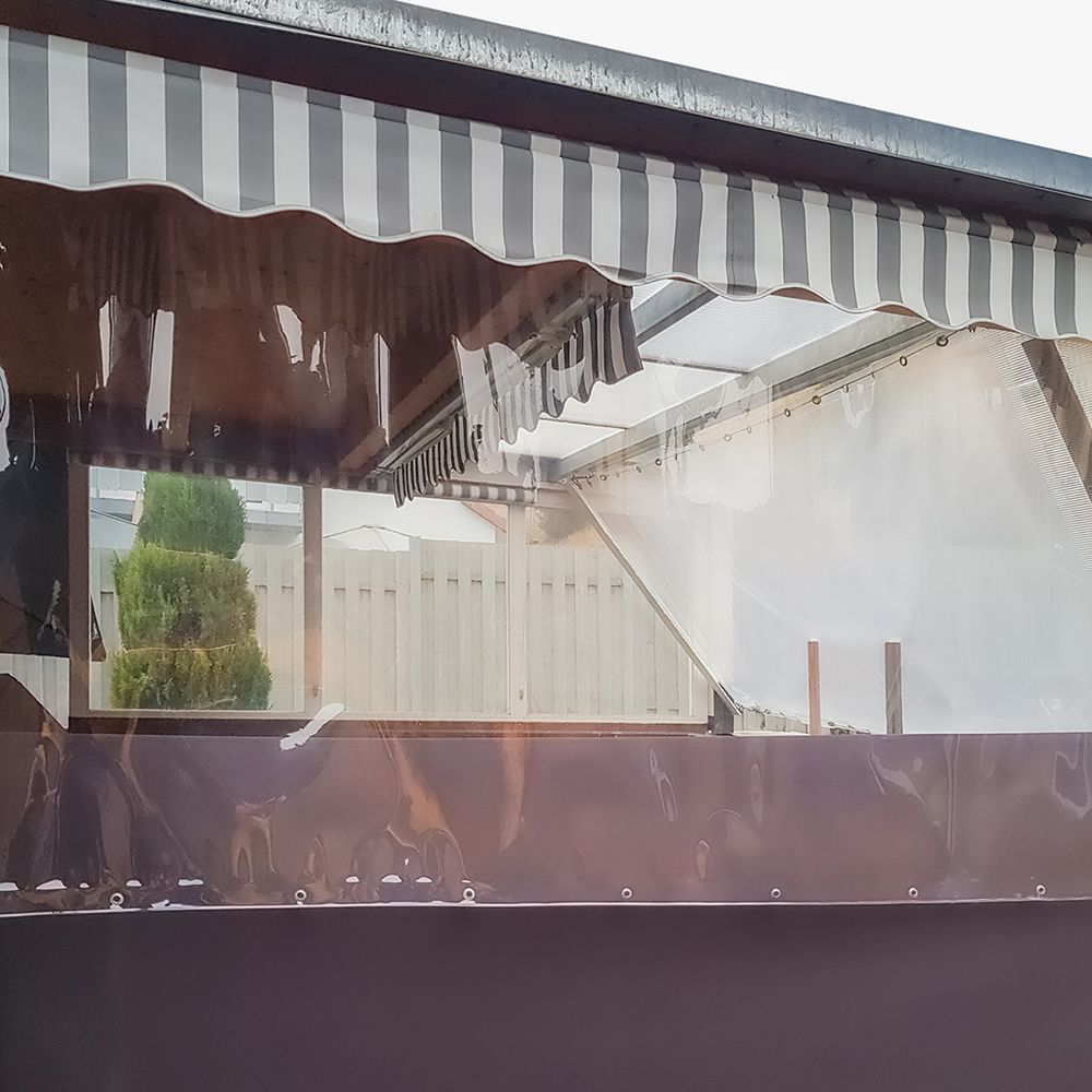 Artikelbild Zelt Fensterfolie Transparent Breite 140cm Stärke 0,30mm für Tischdecken und kleine Fenster