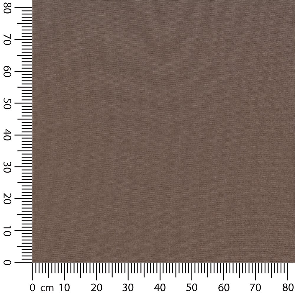 Artikelbild Outdoor Polsterstoff Uni für Gartenmöbel, Kissen Breite 160cm 240g/m² Kakao