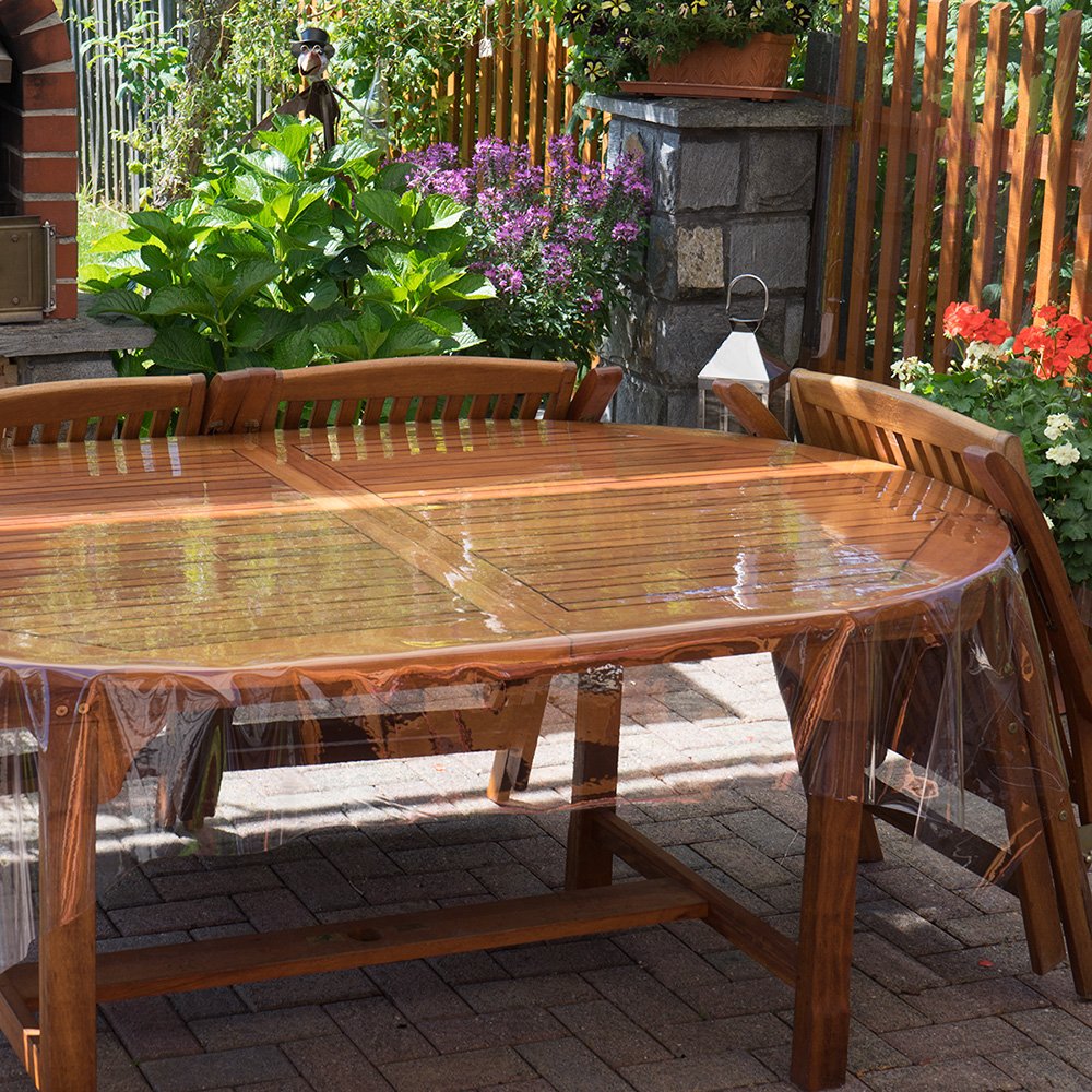 Artikelbild Tischschutzfolie Tischfolie transparente Tischdecke 1mm 140x100cm