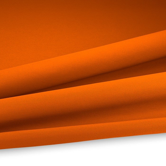 Outdoor Polsterstoff Uni für Gartenmöbel, Kissen Breite 160cm 240g/m² Orange