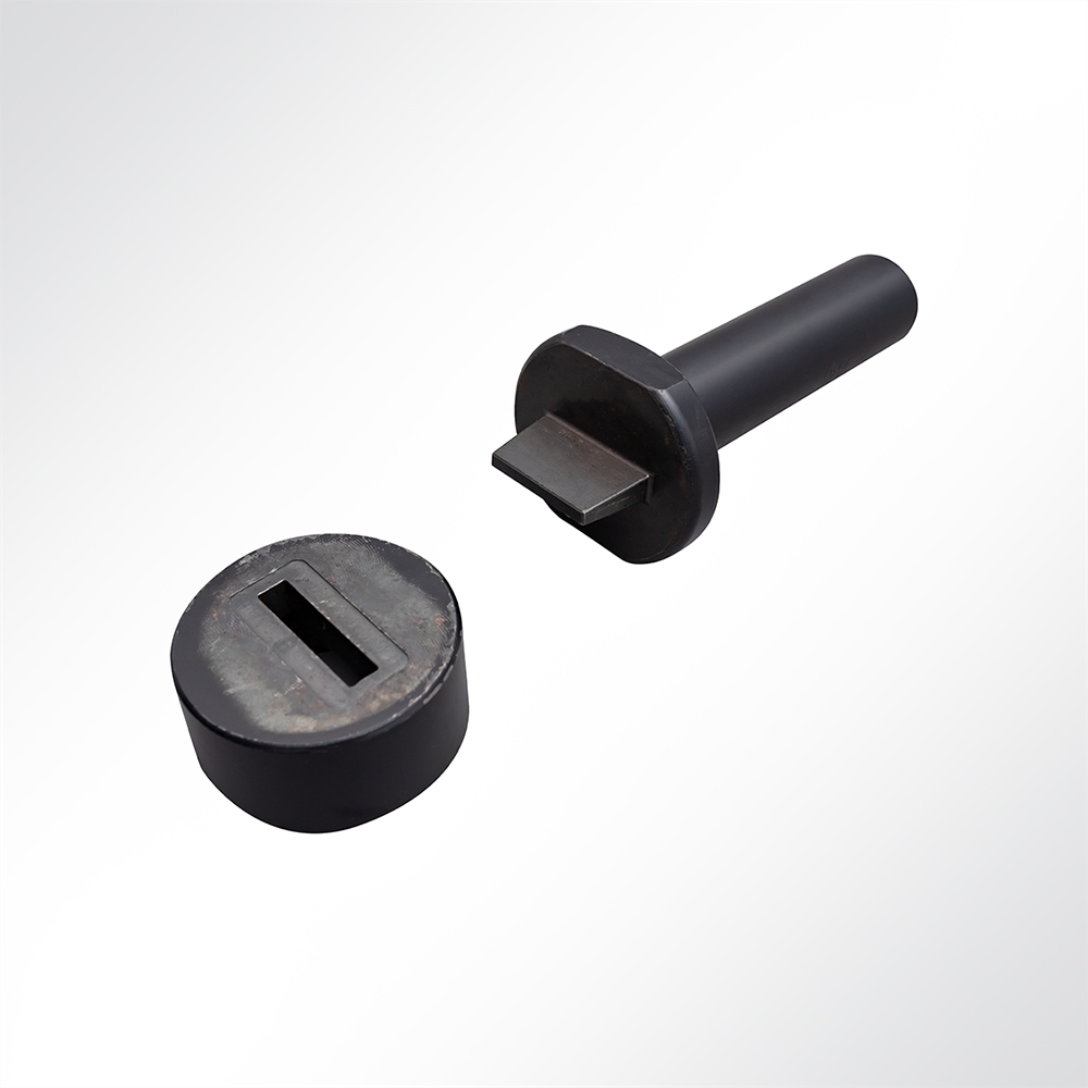 Artikelbild Einschlagstempel für Rechteck Schlitzösen Ösen 27 x 8 mm