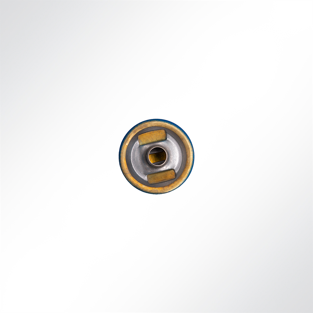 Artikelbild Druckknopf Kappe D15 Royalblau