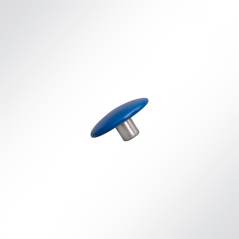 Artikelbild Druckknopf Kappe D15 Royalblau