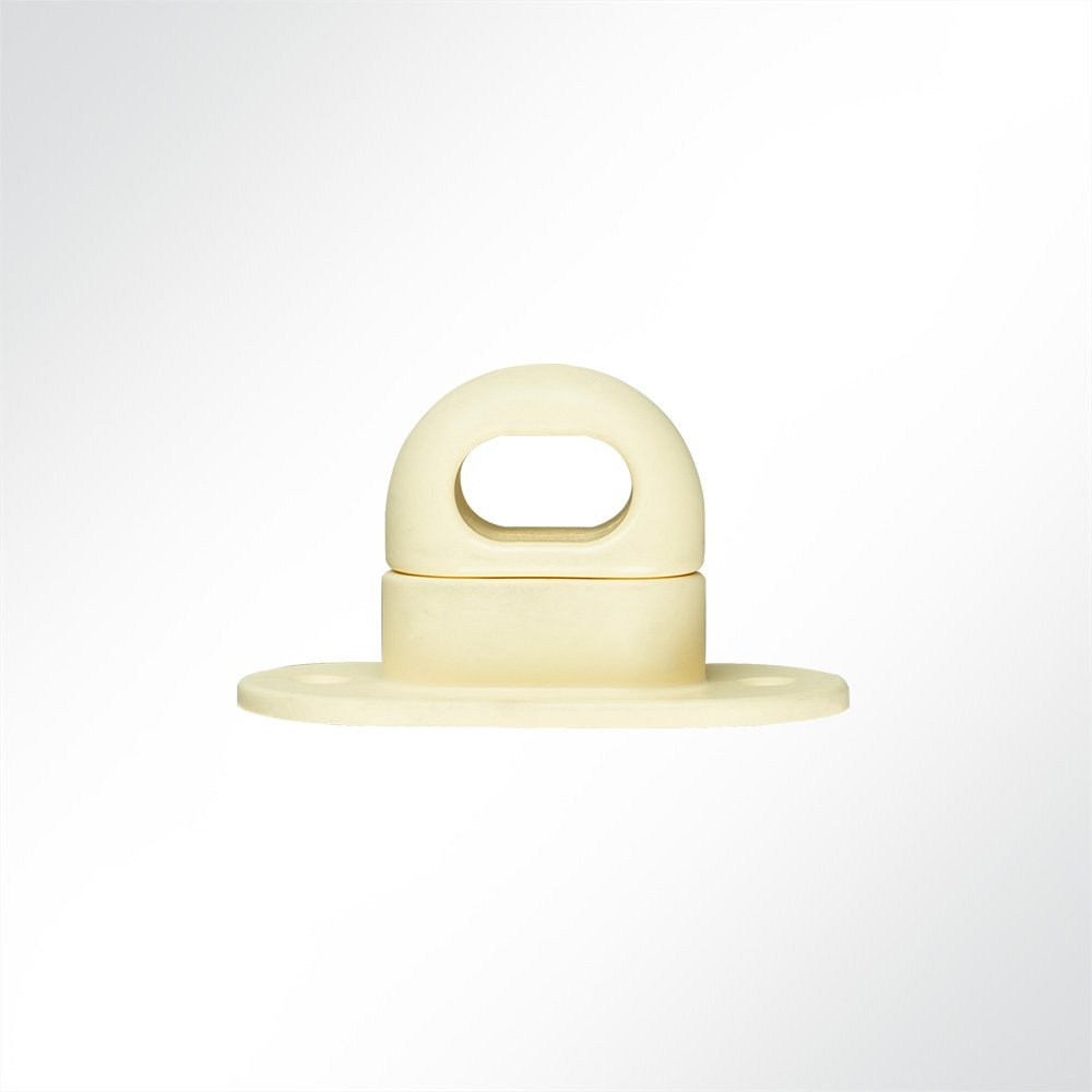 Artikelbild Drehverschluß Nylon 70x34x13mm elfenbein RAL 1015