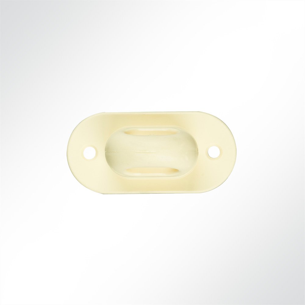 Artikelbild Drehverschluß Nylon 70x34x13mm elfenbein RAL 1015