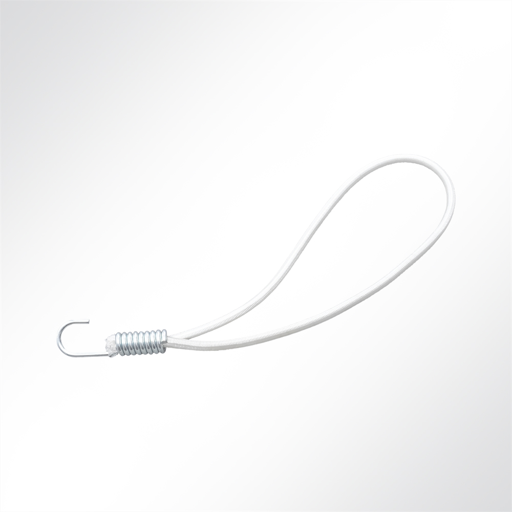 Artikelbild Expanderschlingen mit Spiralhaken mini 5mm weiß