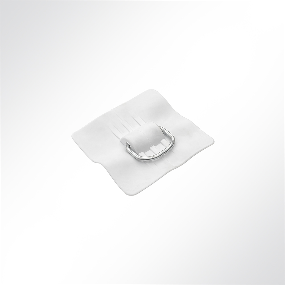 Artikelbild Aufschweissecke mit Bügelkrampe weiß