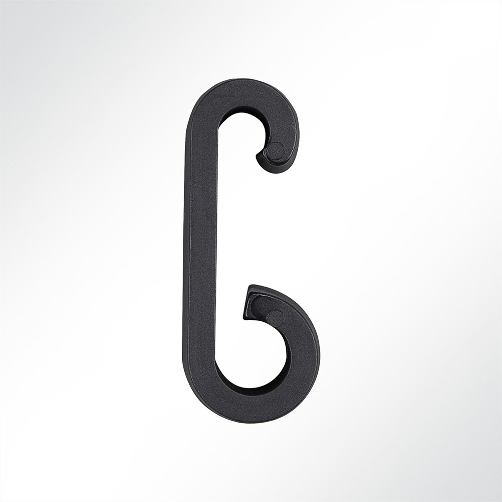 Artikelbild Kunststoff Haken für Expanderseil 6-8mm schwarz