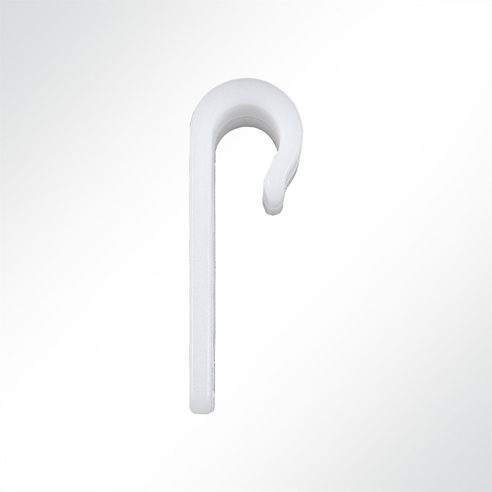 Artikelbild Planenhaken Kunststoff Dreilochhaken weiß