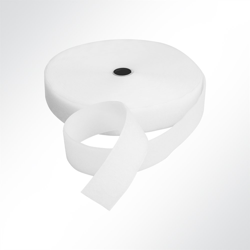 Artikelbild Klettband zum Nähen - Flauschband 20mm weiß