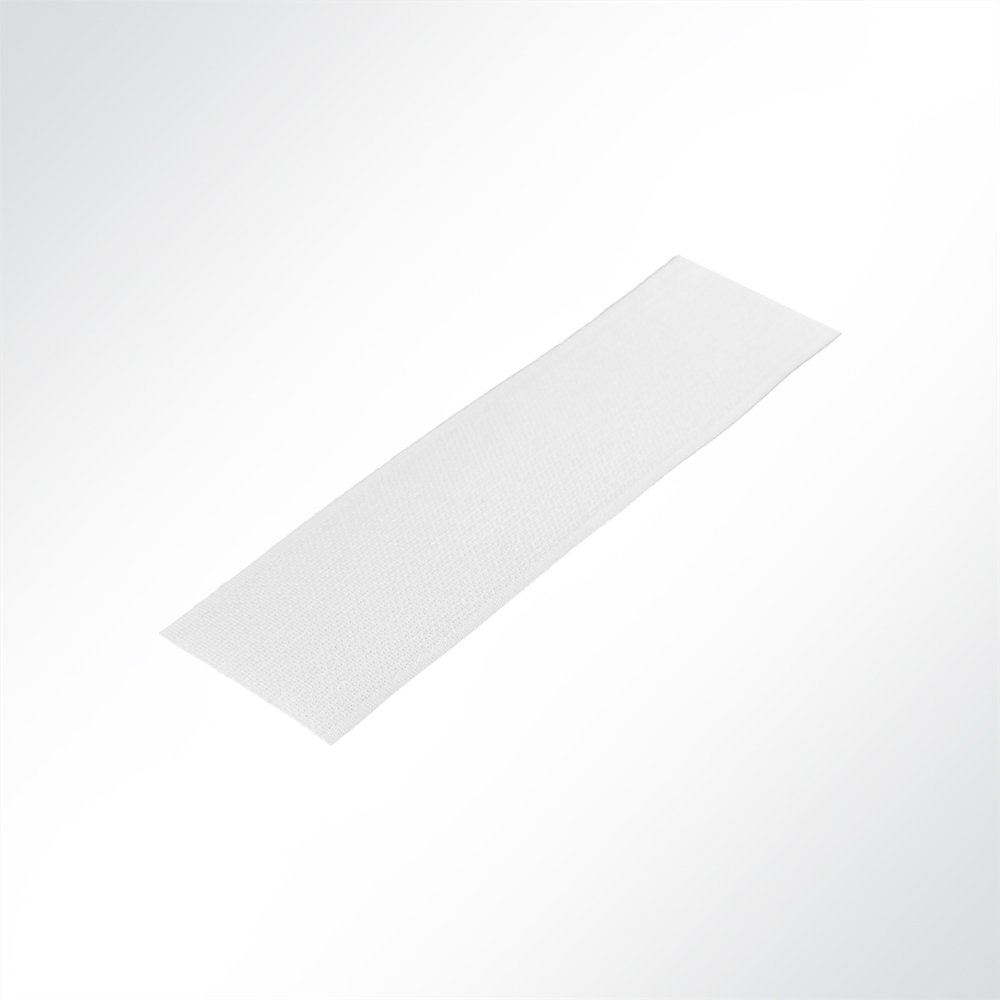 Artikelbild Flauschband zum Hochfrequenzschweißen – Klettband, 20mm breit Weiß