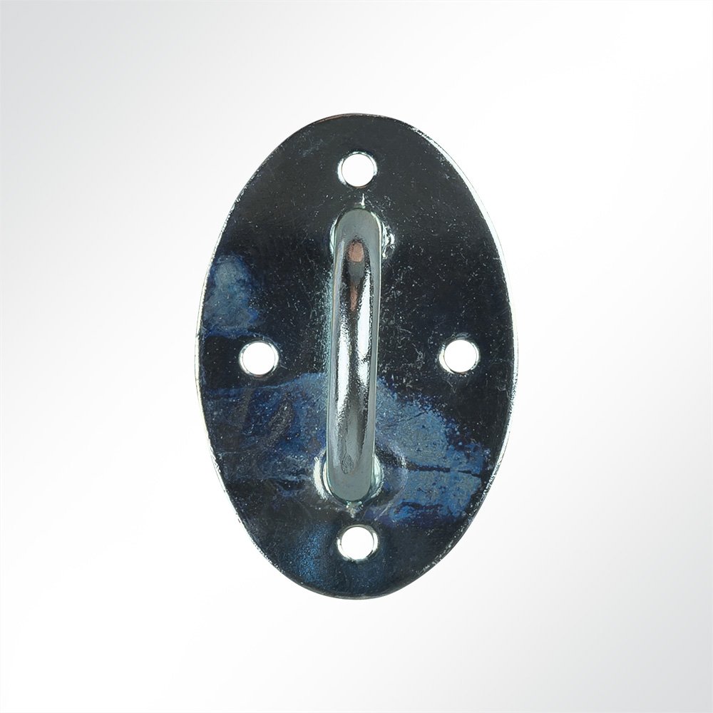 Artikelbild Bügelkrampe mit ovaler Platte