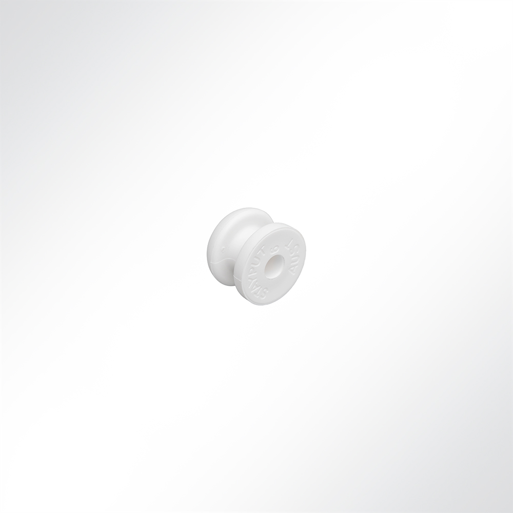 Artikelbild Knopf für Clip weiß