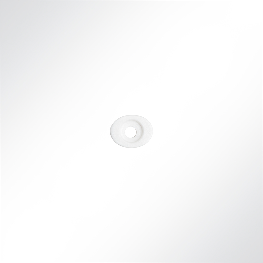 Artikelbild Persenningknöpfe oval weiß 12mm