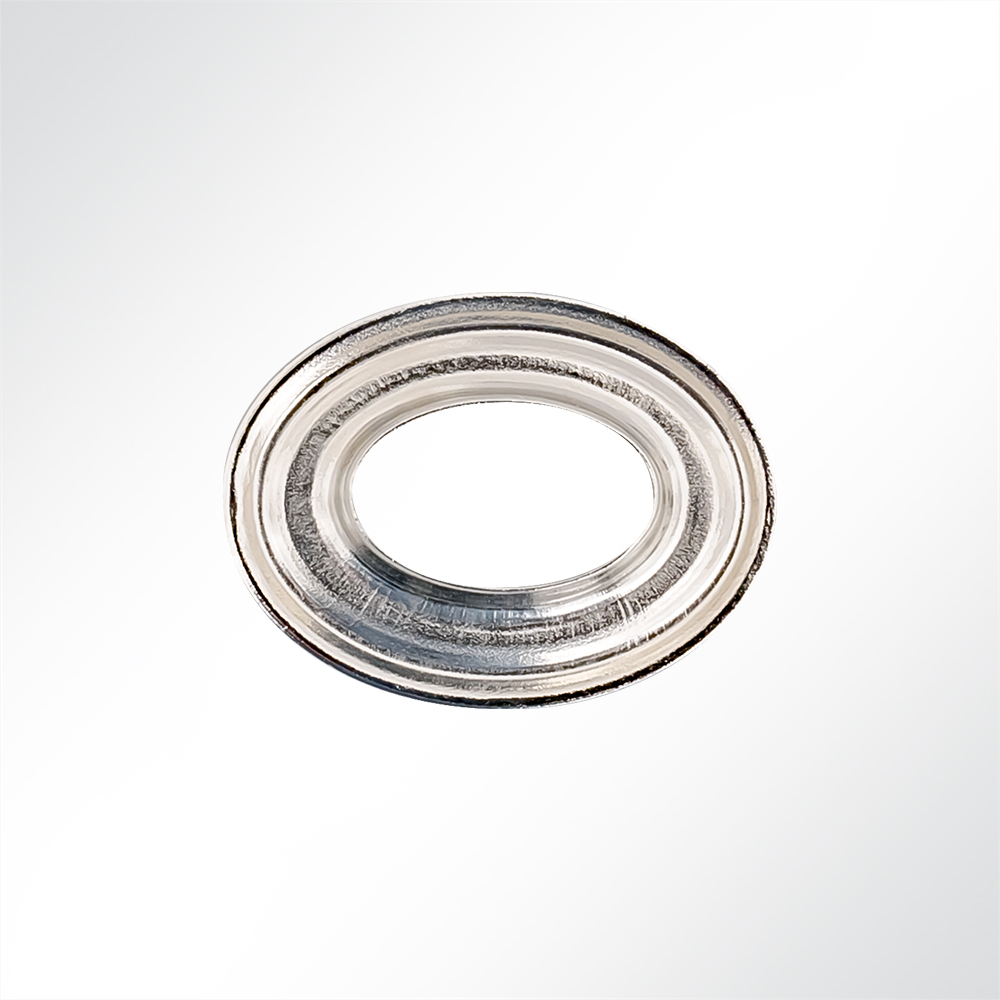 Artikelbild Ovalöse Messing vernickelt 15x9mm