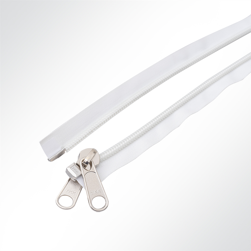 Artikelbild YKK® 10C Reißverschluss Zeltreisser, Spiral, teilbar, weiß, Länge 70cm