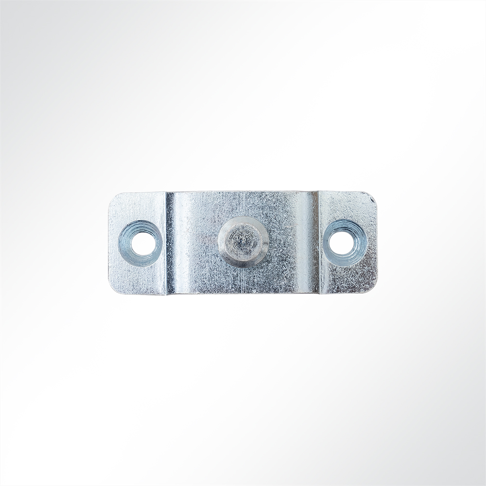 Artikelbild Hebelspannverschluss zum Umklappen mit Gegenhalter verzinkt links