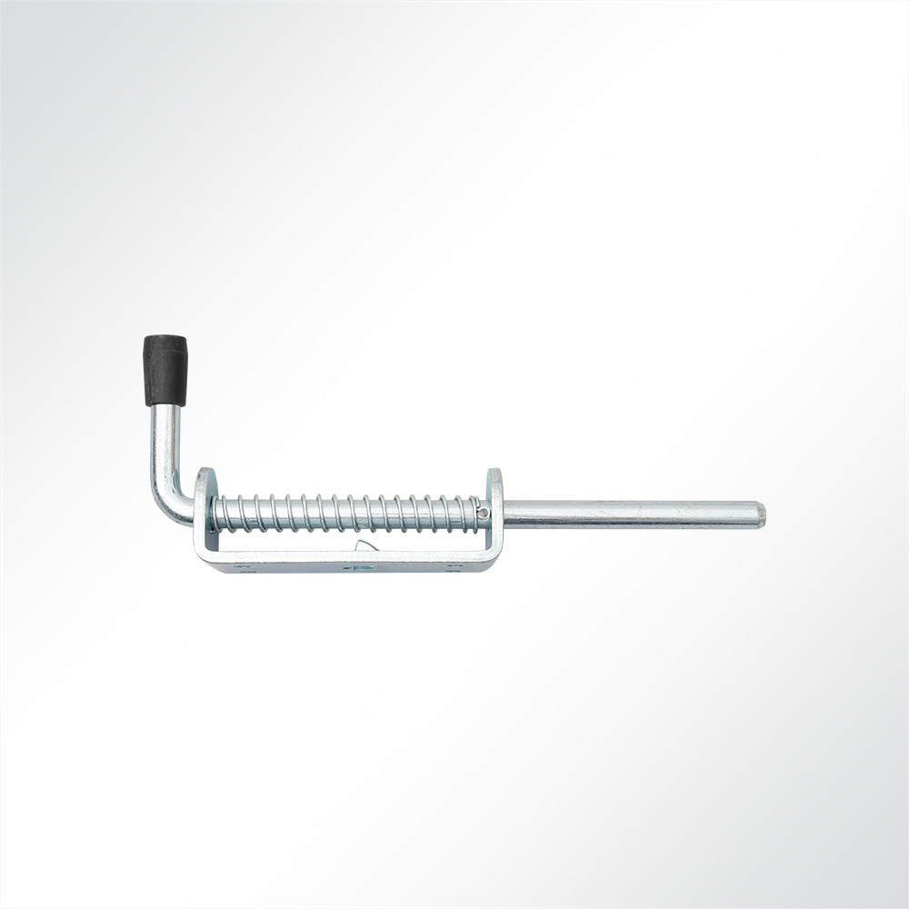 Artikelbild Torriegel Türriegel Federriegel Bolzen Bolzenriegel Feststeller Ø12mm verzinkt