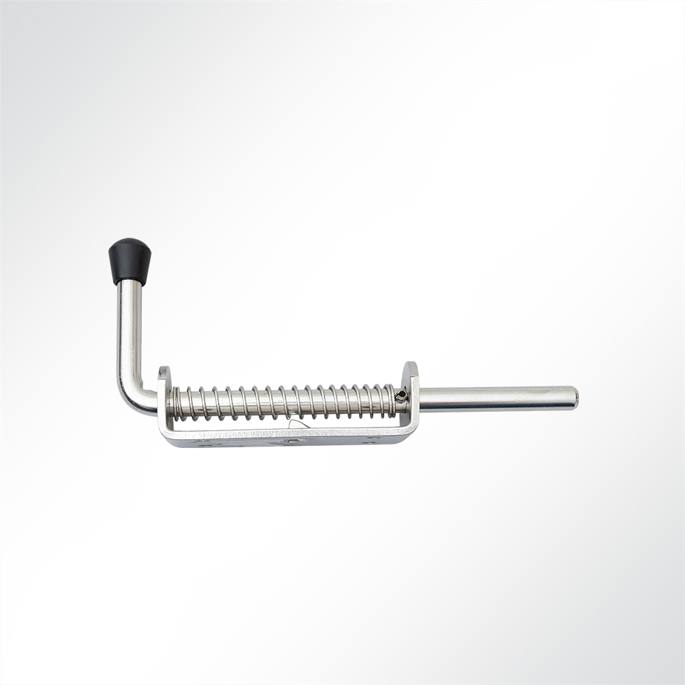 Artikelbild Torriegel Türriegel Federriegel Bolzen Bolzenriegel Feststeller Edelstahl Ø12mm, Länge 247mm