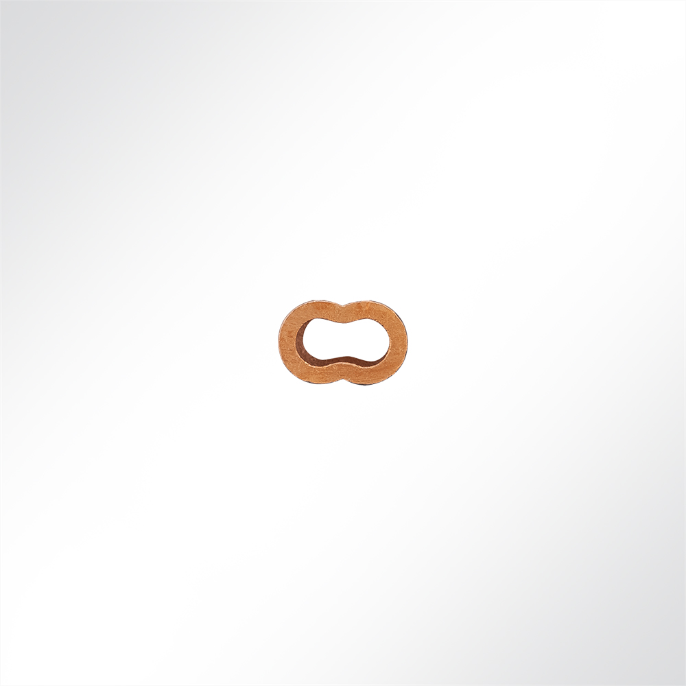 Artikelbild Muffen Pressklemmen Presshülsen für Seile Kupfer VE 1 Stück