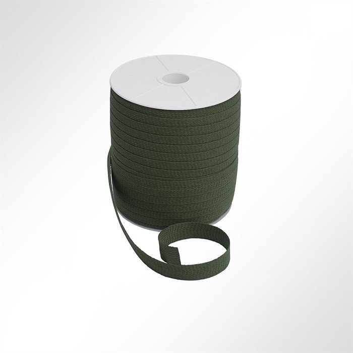 Acryl Einfassband olivgrün