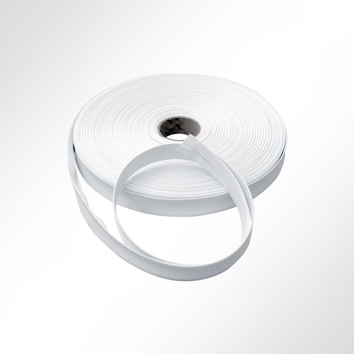 Stamoid Edge PVC-beschichtetes Einfassband schneeweiß 25mm