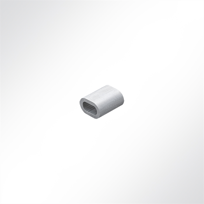 Muffen Pressklemmen Presshülsen für Seile Aluminium 6-8mm