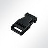 Vorschau Kunststoff Klickschnalle schwarz 25mm schwarz